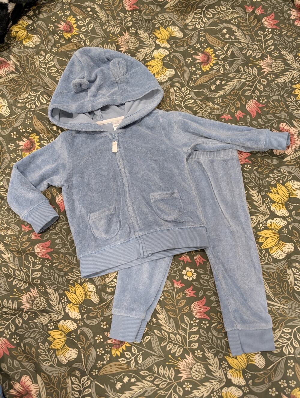 Carter's Terry Bear Hoodie and Pants Set